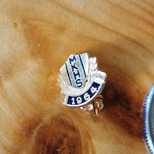 MKHS 1964 - Mooie Vintage Mark Keppel High School Broche Pin Unieke Zeldzame Hat Pin Lapel Pin Vintage Pin Retro Pin Emaille Pin