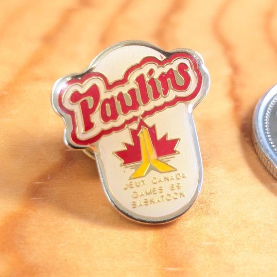 1989 Canada Games Saskatoon Enamel Brooch Pin