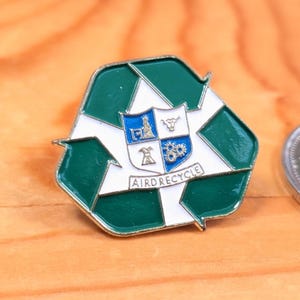 AIRDRECYCLE Cycle Club Brooch Pin Unique Rare Hat Pin Lapel Pin Vintage Pin Retro Pin Enamel Pin