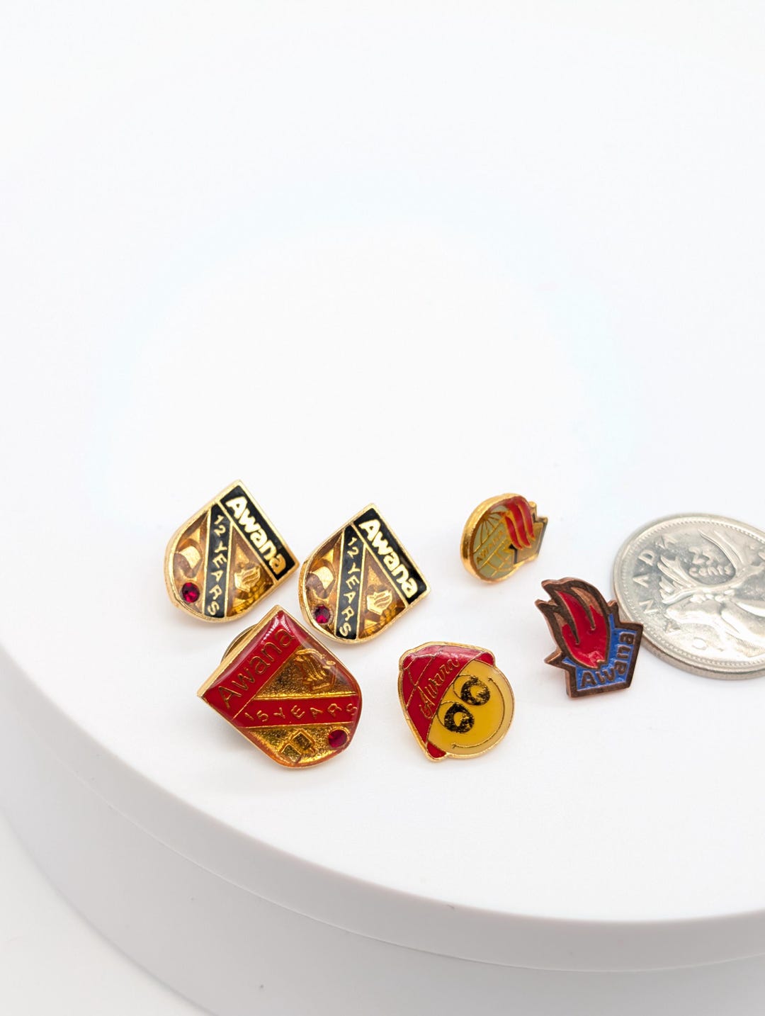Organization Pin Awana Christian Youth Organization Enamel Pins, Vintage Retro Hat Lapel ...