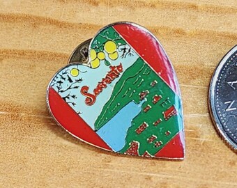 Sorrento - Brooch Pin Unique Rare Hat Pin Lapel Pin Vintage Pin Retro Pin Enamel Pin