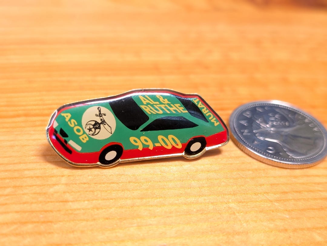 Three Racing Cars Pin ASOB Al&ruth 99-00 Murat Race Car Brooch Pin Unique Rare Hat Pin Lapel ...