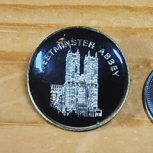 Westminister Abbey Brooch Pin Unique Rare Hat Pin Lapel Pin Vintage Pin Retro Pin Enamel Pin