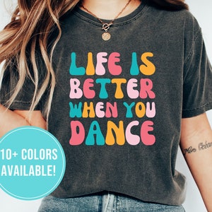 Dance Shirt For Dance Mom Shirt Gift for Dance Instructor Shirt for Dancing Tshirt for Girls - Dancer T Shirt for Teens - Dance Mama Shirt