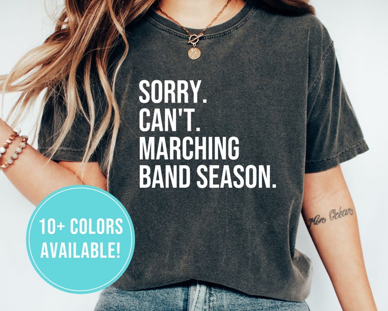 Marching Band Shirt for Band Director Gift High School Band Etsy