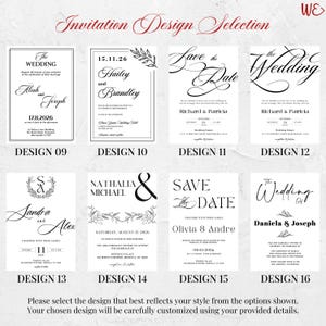Mirror Gold Acrylic Wedding Invitation: Luxury Invitation Suite with RSVP Card, Wedding Details Insert and Floral Lined Envelope image 9