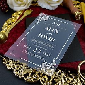 Pacote de convites de casamento - Personalizável e Inesquecível. Torne o seu dia especial ainda mais memorável com nossos designs exclusivos.