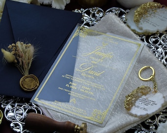 Rustic wedding invitation set | Floral invitation card  | Custom wedding invitation suite  | Quinceanera invitation spanish