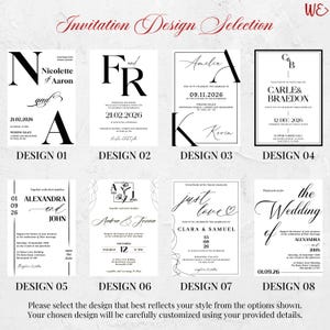 Mirror Gold Acrylic Wedding Invitation: Luxury Invitation Suite with RSVP Card, Wedding Details Insert and Floral Lined Envelope image 8