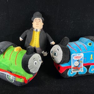Thomas the Train and Friends Percy Green Blue Sir Topham Hatt the