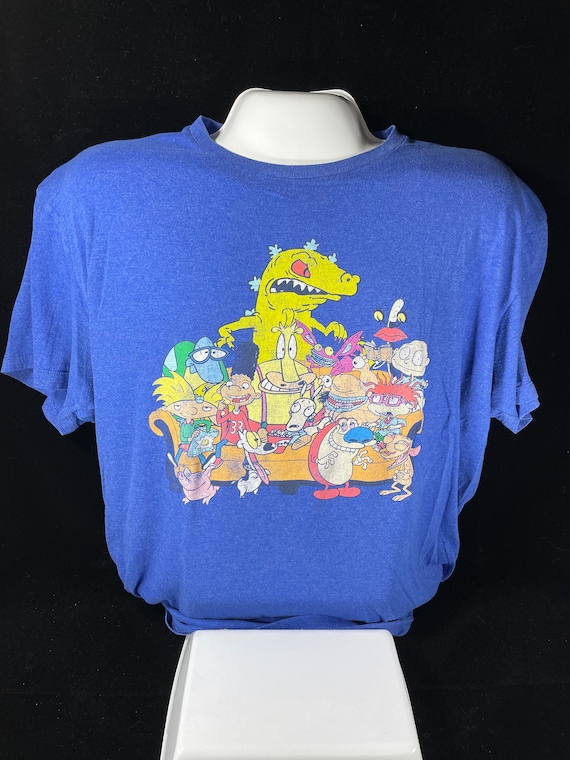 Nickelodeon Vintage 90’s Cartoons Throwback T-shirt s… - Gem
