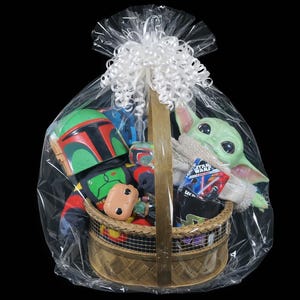 Star Wars Gift Basket Birthday Easter Plush Mandalorian Grogu Boba Fett image 1