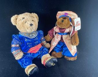 Rare Disney London Plush Aladdin Genie Sultan Teddy Bear 17