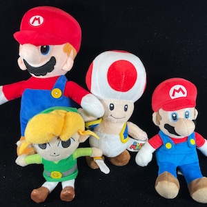 Super Nintendo Mario Bros. Toad Hocker Pilz Zelda Link-Spiel