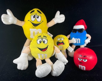 m＆m☆ Vintage M&M Red Color Character White Vinyl Shoes 12