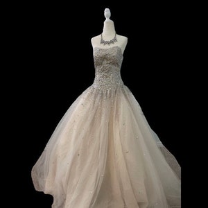 sachin and babi light blue dress Wedding Dress - Mori Lee Bridal SPRING 2015 Collection: 2705 - Calais Lace  Appliques on Net Edged with Crystal Beading