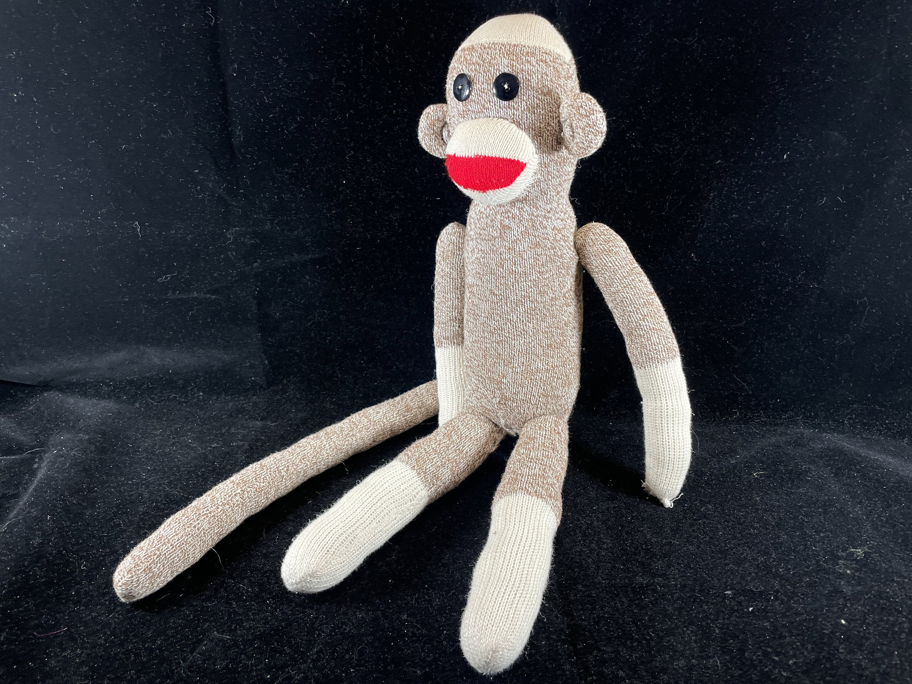 大きなブルーグリーンレインボーブラウン18インチニットソックス