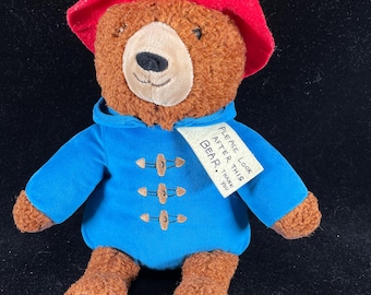 Paddington Teddy Bear Peacoat Paddington Bear Blue Raincoat Pea