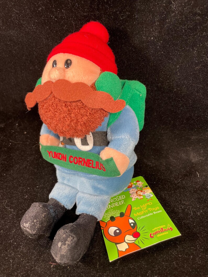 Rudolph the Red Nosed Reindeer Plush Beanies: Yukon Cornelius, Santa ...