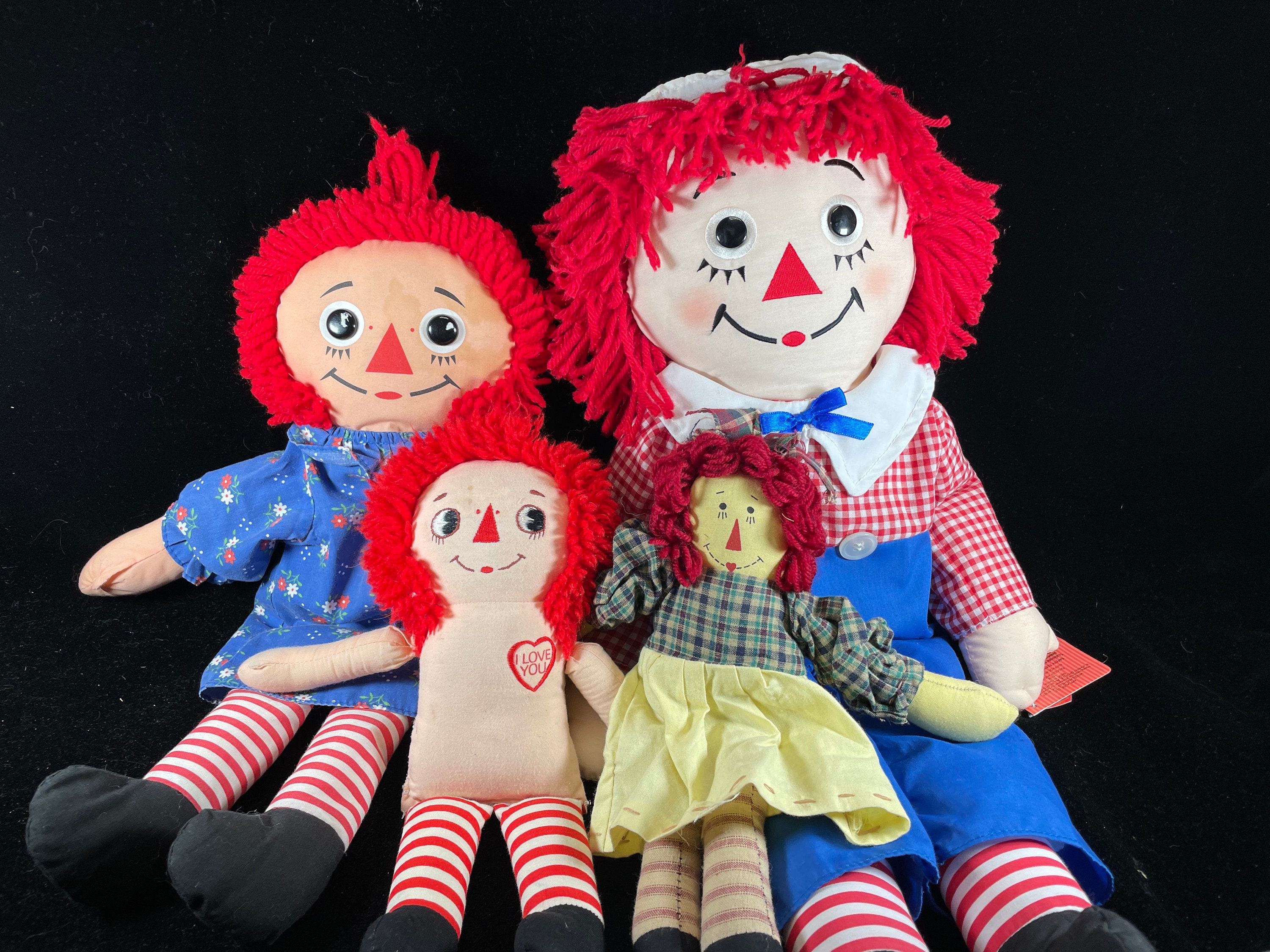 Knickerbocker Raggedy Ann and Andy - Etsy Knickerbocker Raggedy Ann and Andy - Etsy