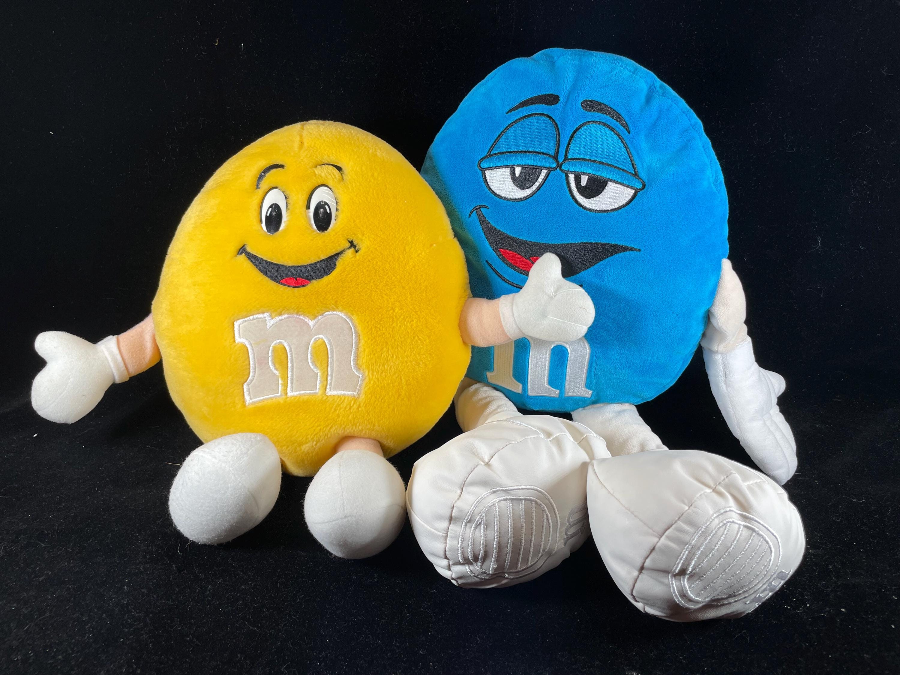M&m Blue Plush - Etsy