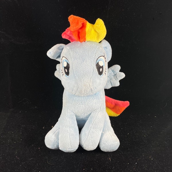 My Little Pony Rainbow Dash Piggy Bank Coin Plush Blue