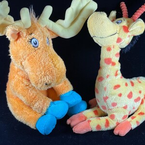 Doktor Dr. Seuss Thidwick The Big Hearted Moose Plüsch Stofftier Spielzeug & Mulberry Street Giraffe Kinderbuch