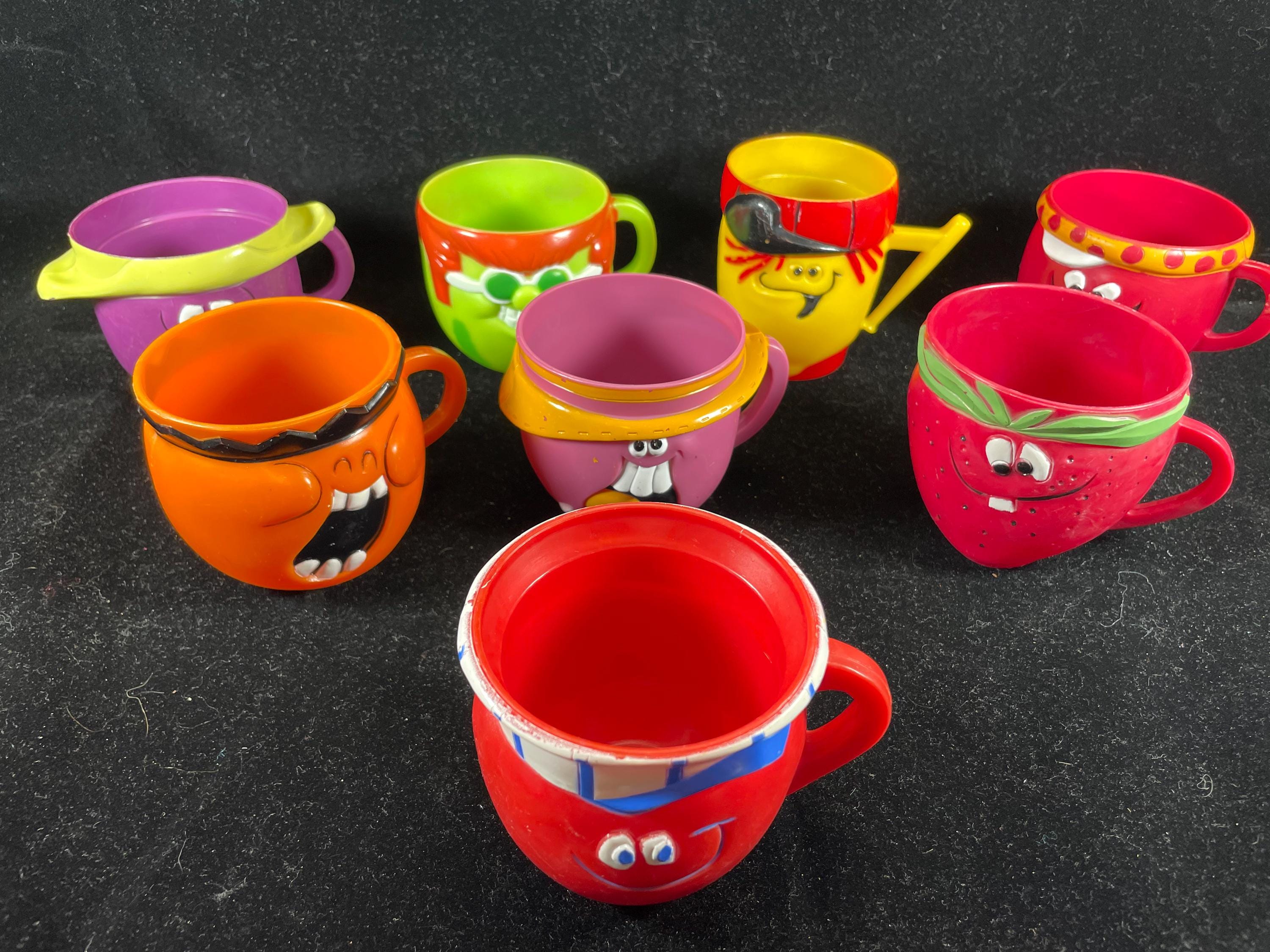 Vintage 1969 Pillsbury Funny Face Plastic Mug Choo Choo Cherry