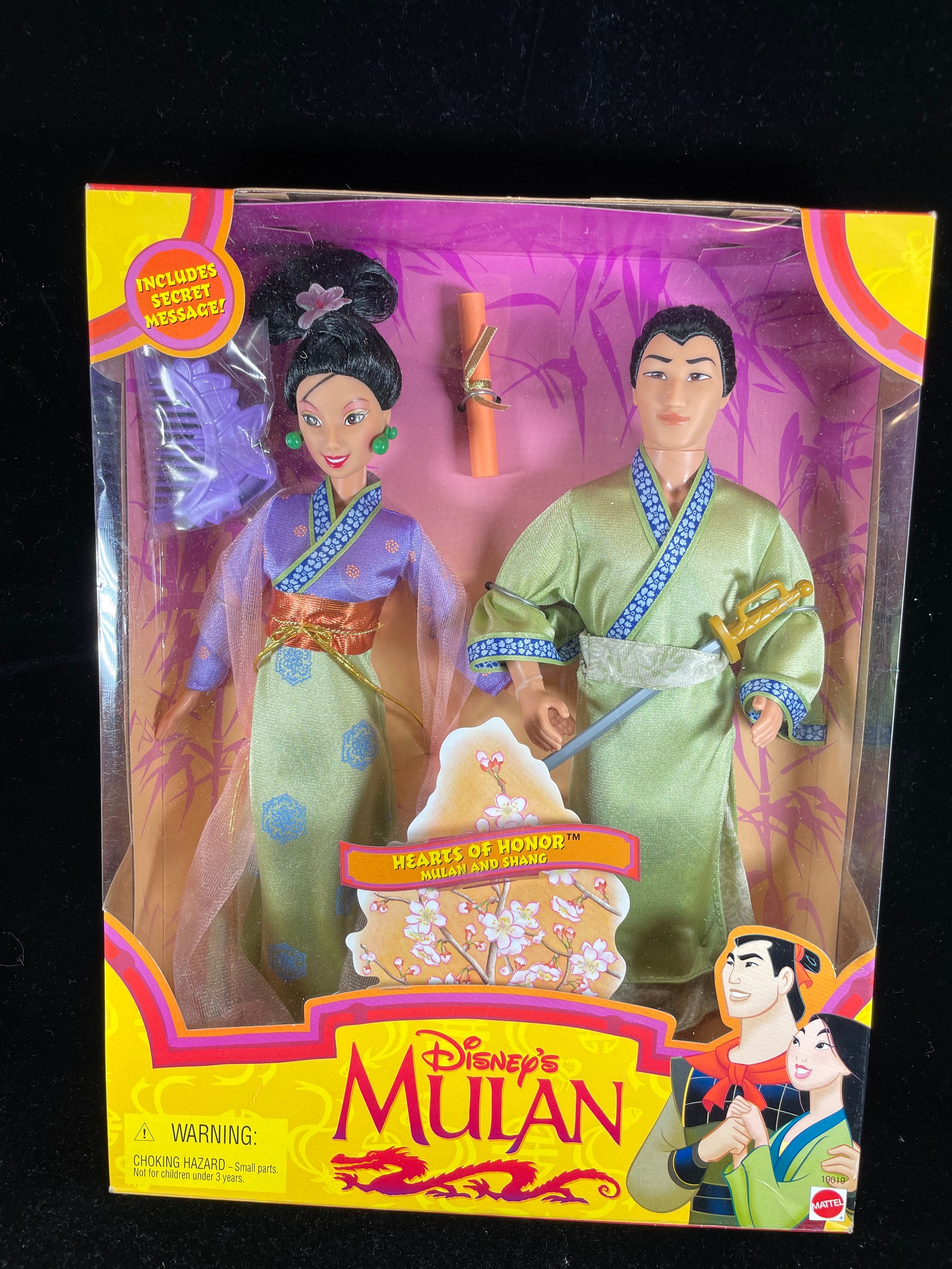 Disney Hearts of Honor Mulan and Shang Barbie and Ken Dolls NEW in Box -   Norway