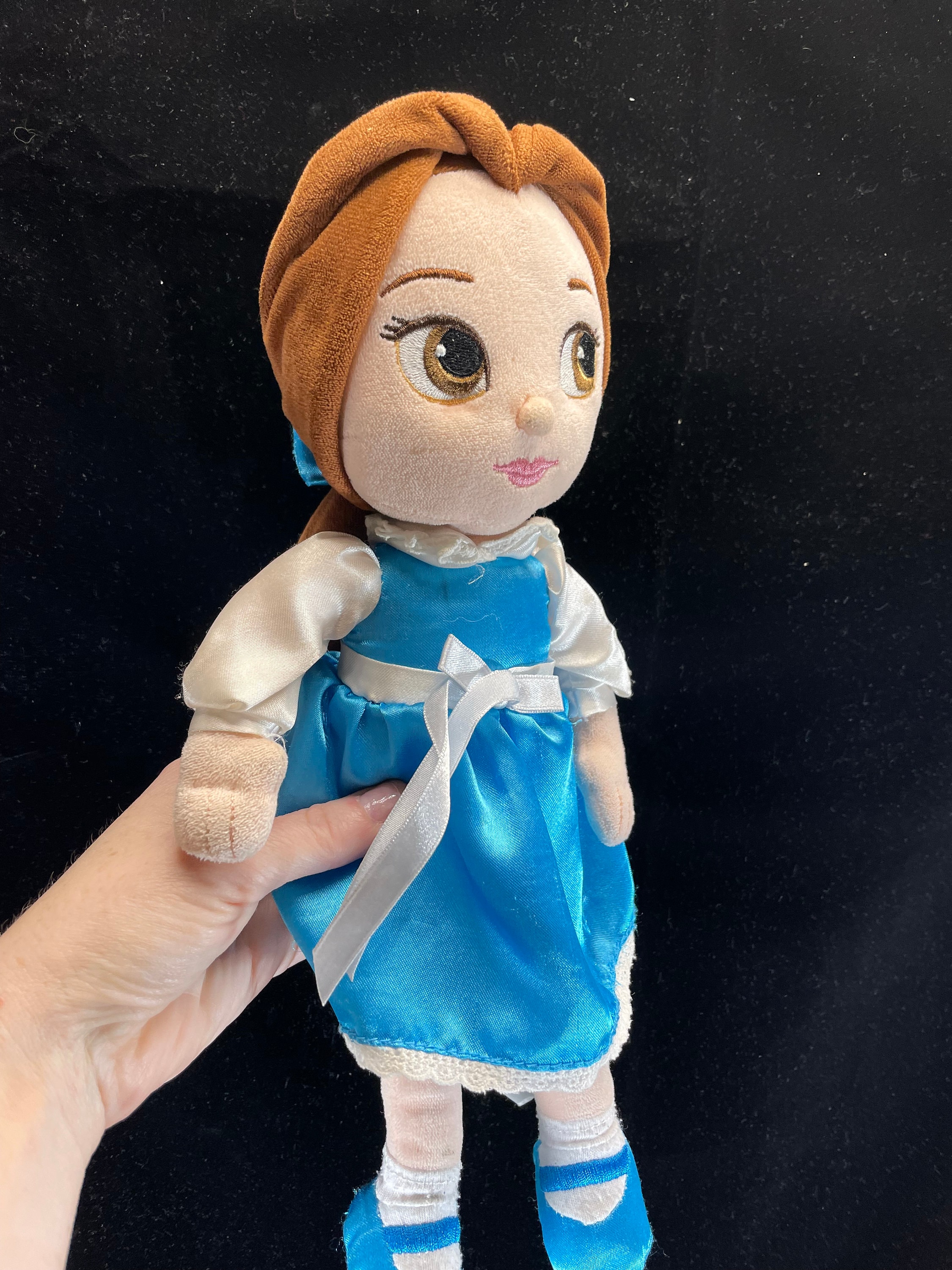 Disney Young Princess Baby Plush Aurora Sleeping Beauty, Frozen Elsa, Belle  Beauty and the Beast, Rapunzel Tangled Ariel the Little Mermaid - Etsy