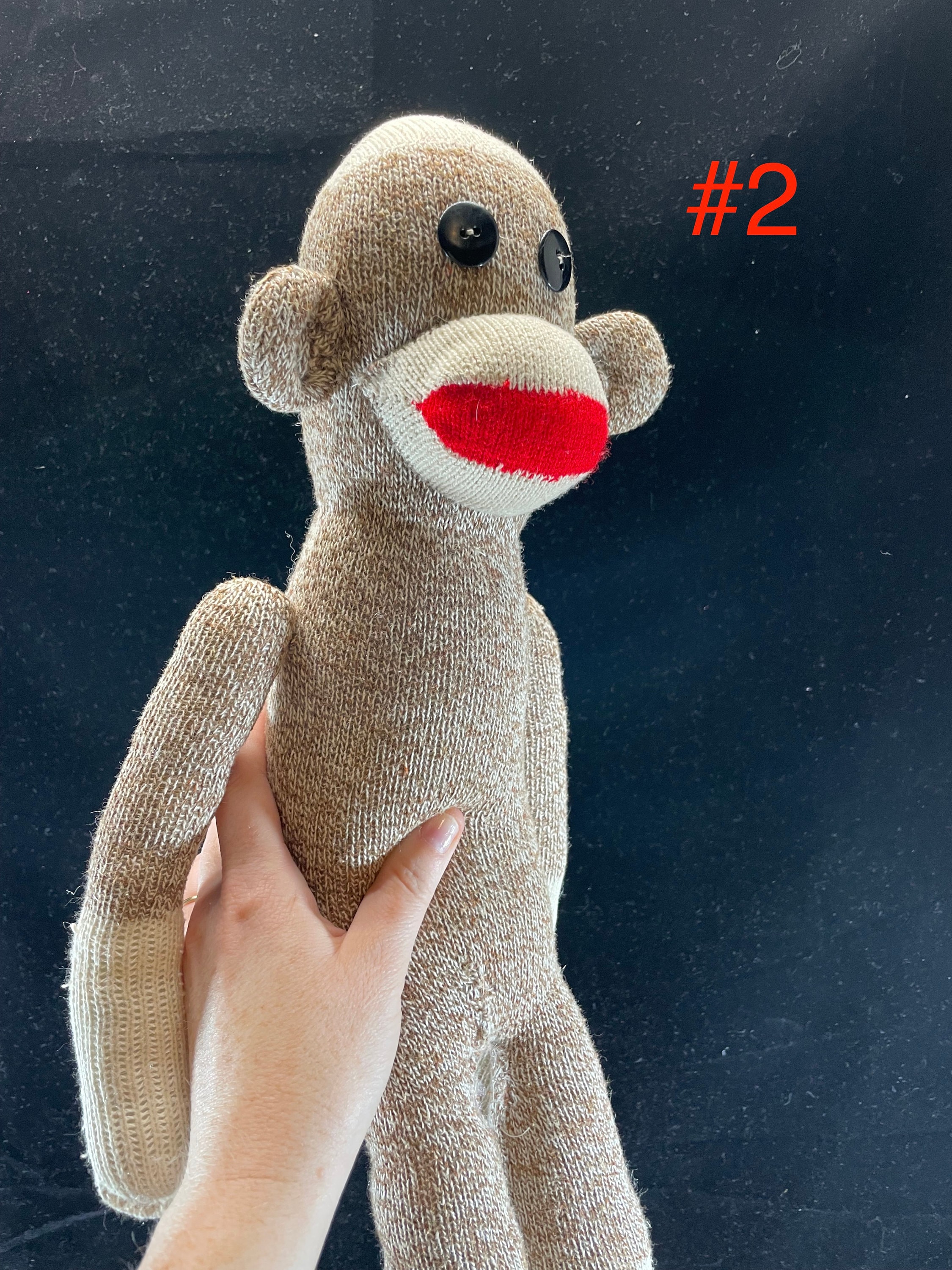 大きなブルーグリーンレインボーブラウン18インチニットソックス