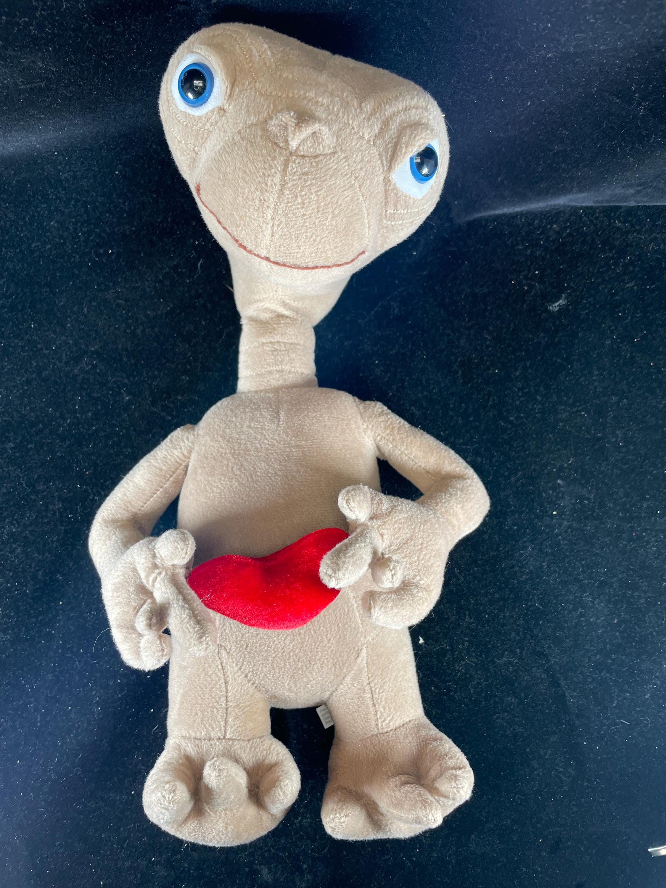 ヴィンテージ E.T. ぬいぐるみ、大型 12インチ エイリアンぬいぐるみ