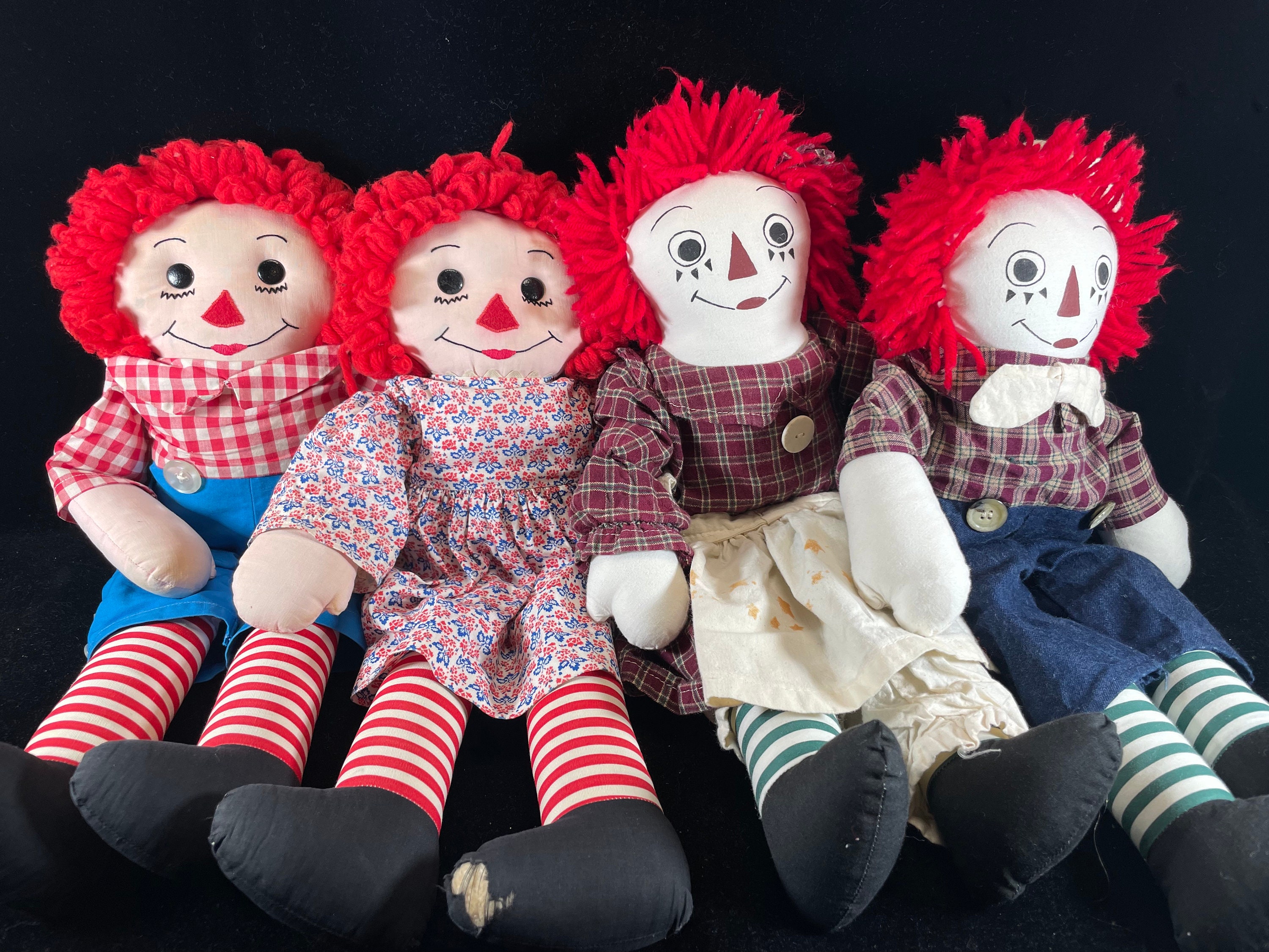 Raggedy ann andy set knickerbocker - Etsy 日本