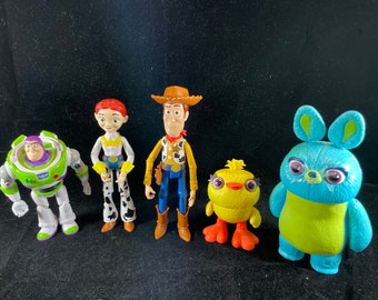 Disney Pixar Toy Story Jessie Jesse Cowgirl Woody Bunny Ducky