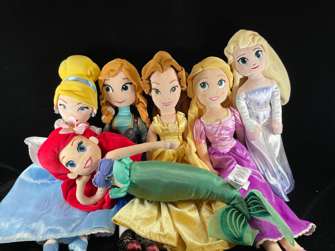 Disney Princesse Peluches Cendrillon Belle La Belle et la Bête Elsa Anna La Reine des Neiges