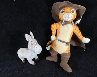 シュレック 長靴をはいたネコ 14インチ かわいいおしゃべりぬいぐるみ