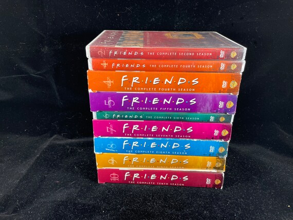 Friends TV Show DVD Seasons 2 4 5 6 7 8 9 10 - Etsy