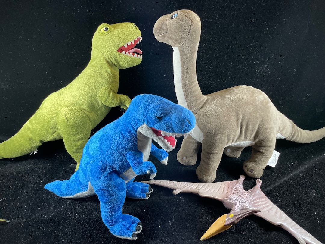T Rex Velociraptor Blue Peluche Jurassic World Velociraptor Blue
