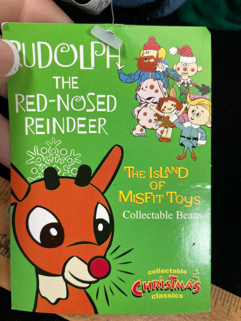 Rudolph the Red Nosed Reindeer Plush Beanies: Yukon Cornelius, Santa ...