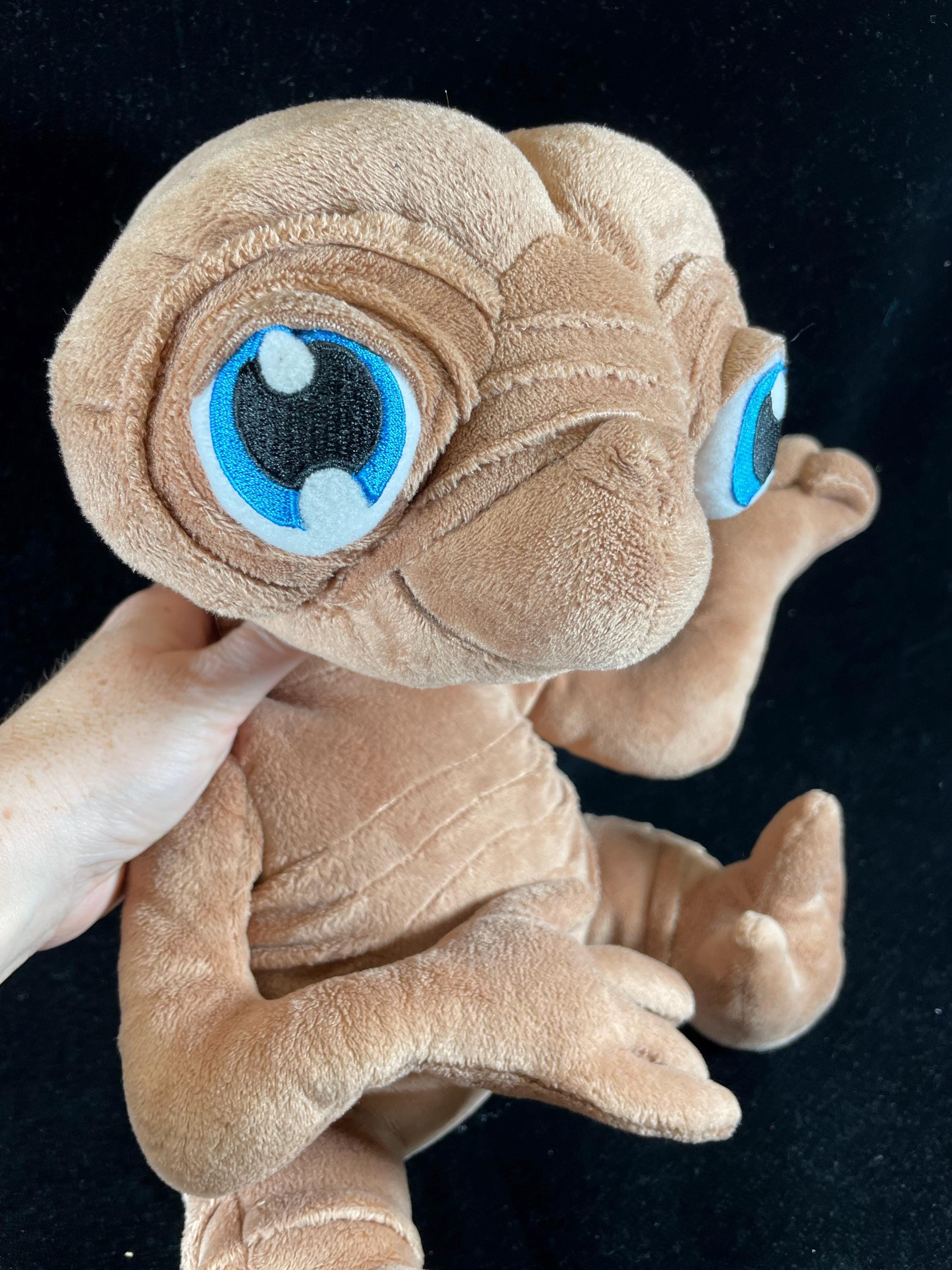 ヴィンテージ E.T. ぬいぐるみ、大型 12インチ エイリアンぬいぐるみ