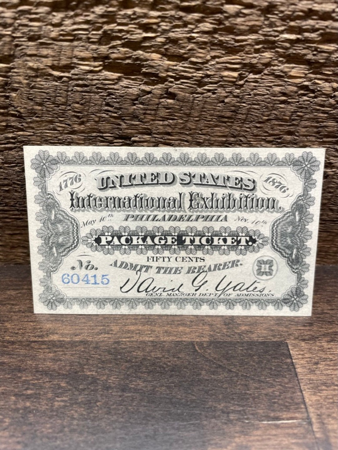 1876 United States Centennial International Exhibition Package