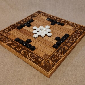 Hnefatafl board game of the Vikings
