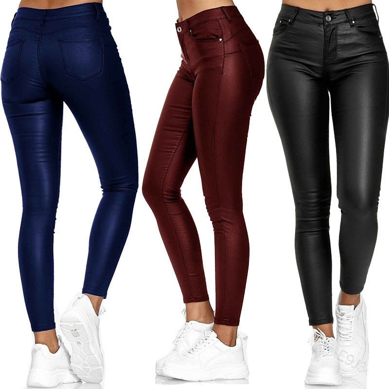 Share more than 68 ladies faux leather trousers latest - in.cdgdbentre