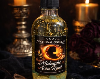 Midnight Aura Öl | Lavendel Eukalyptus Kamille Schutzritual