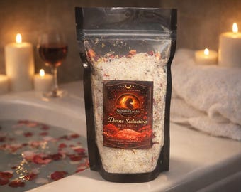 Göttliche Verführung Bad einweichen | Weibliche Energie, Selbstliebe Ritualsalze