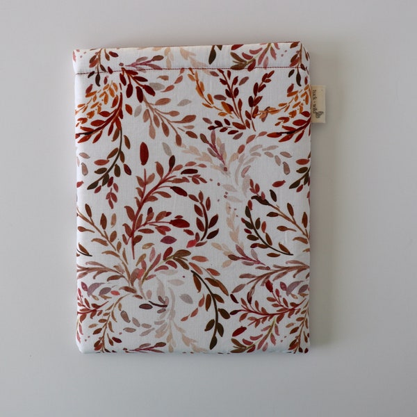 Autumn Vine Book Sleeve, Autumnal Book Sleeve, Autumn Leaf Book Sleeve