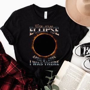 TOTAL SONNENFINSTERNIS, ich war dort Sonnenfinsternis, 2024 Weg der Totalität, coole Farbfinsternis-T-Shirts, Sonnenfinsternis-T-Shirts für Männer