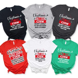 45 Quotes Most Likely to Christmas Cruise Shirts,Matching Family Christmas Shirts,Funny Christmas 2024 Party Tee,Matching Pajamas,Xmas