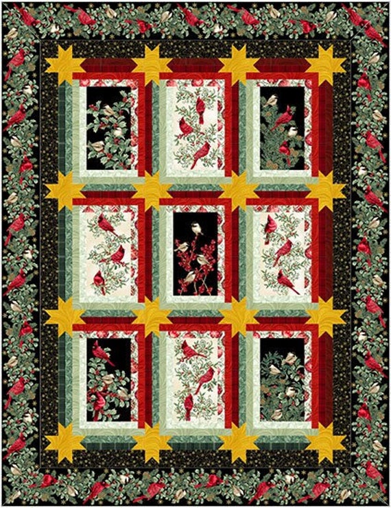 Birds of A Feather Quilt Pattern by Jackie Robinson Etsy