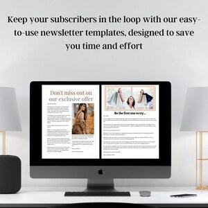 Business Newsletter Template, Newsletter Canva Template,email Template ...